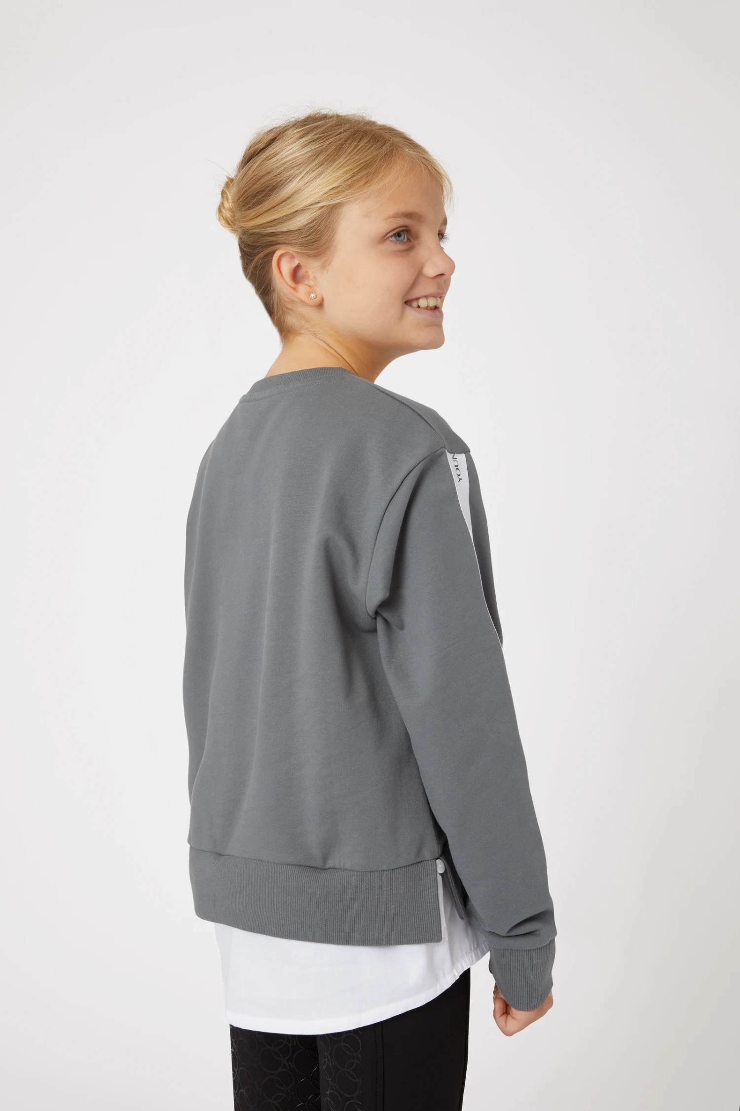 Horze Leighton Teens Sweatshirt Mit Bluse 11 Horze Leighton Teens Sweatshirt Mit Bluse - Image 11