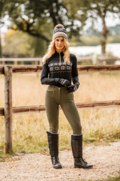 Horze Emily Trainingsshirt Mit Winterprint -Reiter's Paradies 33724 bl 07