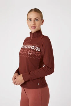 Horze Emily Trainingsshirt Mit Winterprint -Reiter's Paradies 33724 rrbr 02