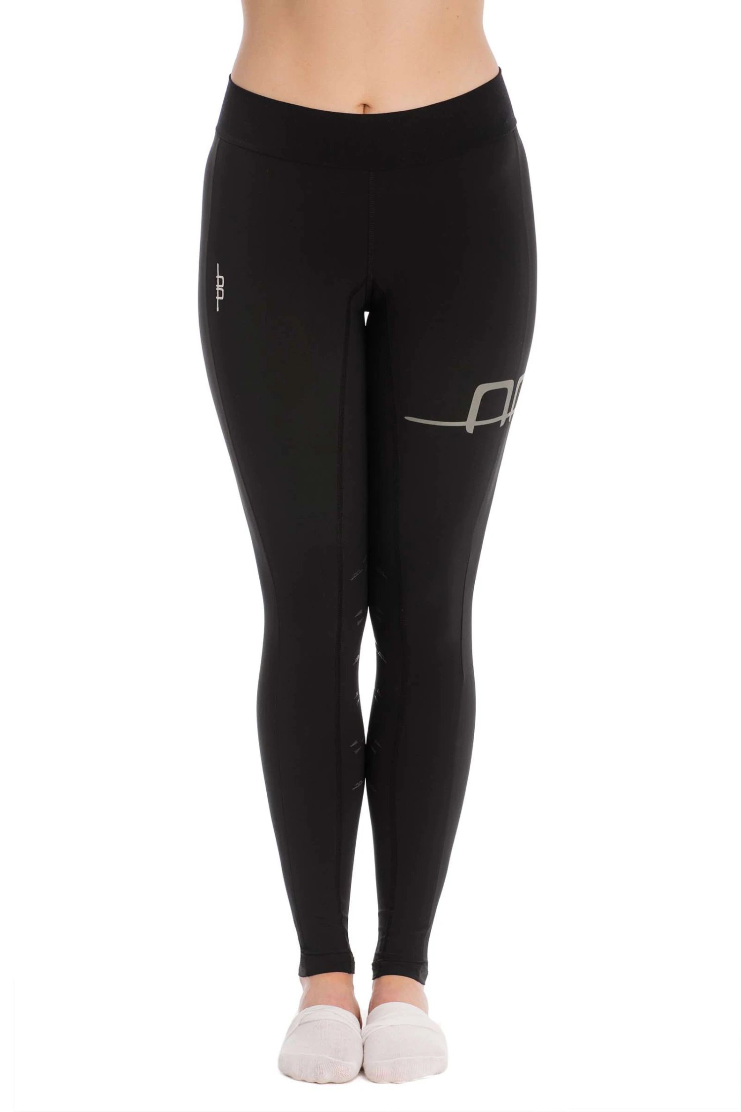 AA Platinum Damen Reitleggings Mit Kniebesatz 2 AA Platinum Damen Reitleggings Mit Kniebesatz - Image 2