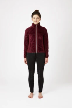 Horze Della Gestreifte Fleece Reitjacke -Reiter's Paradies 33742 245 03