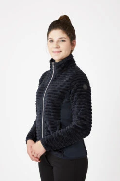 Horze Della Gestreifte Fleece Reitjacke -Reiter's Paradies 33742 590 02