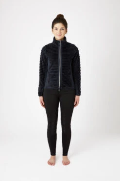 Horze Della Gestreifte Fleece Reitjacke -Reiter's Paradies 33742 590 03
