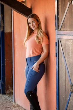 Horze Zola Damen Stretch Polo Shirt -Reiter's Paradies 33748 346 07