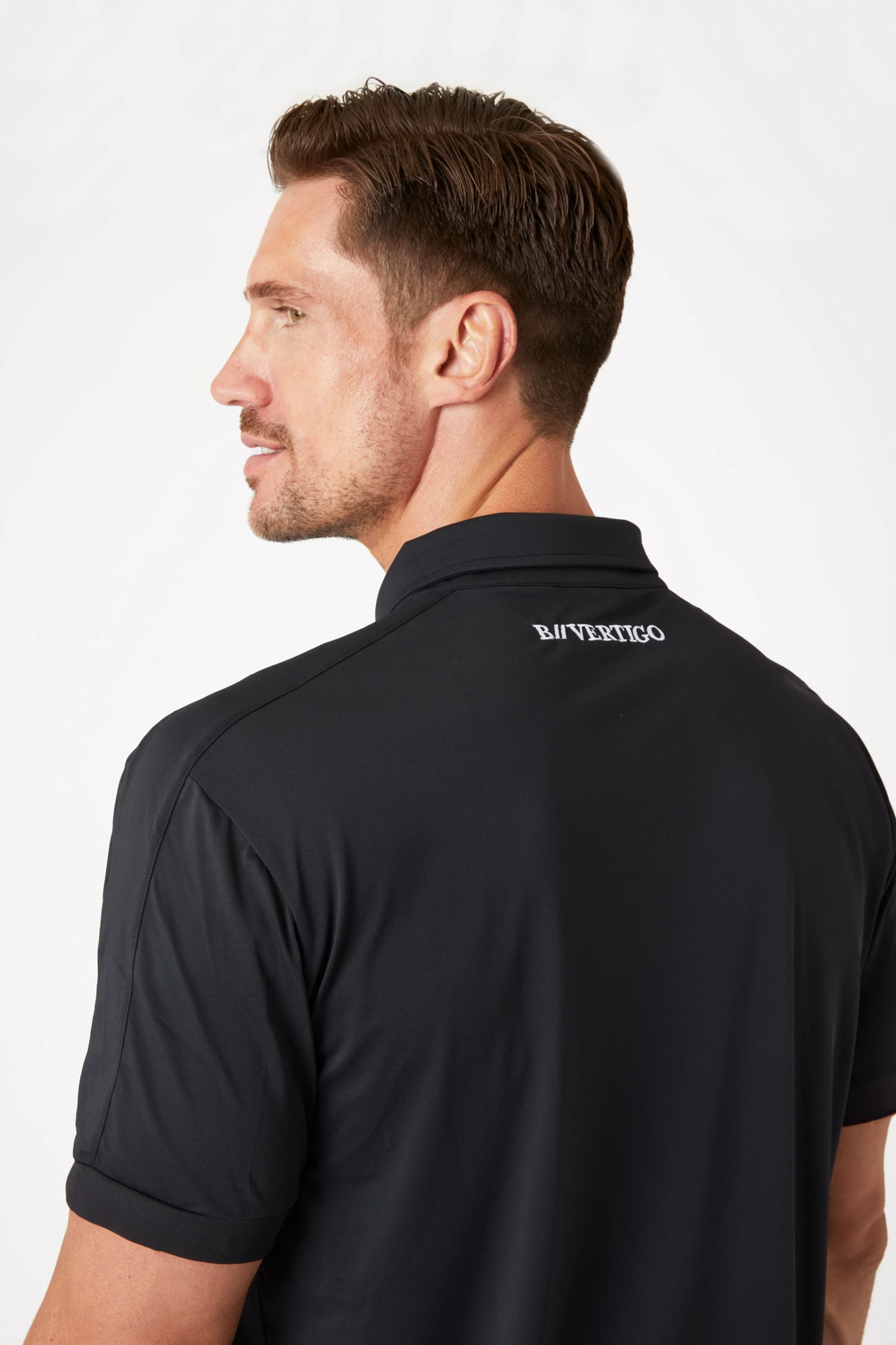 B Vertigo Flynn Herren Funktions Polo Shirt 6 B Vertigo Flynn Herren Funktions Polo Shirt - Image 6