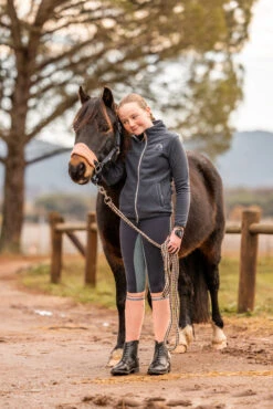 Horze Sadie Kinder Fleece Reitjacke -Reiter's Paradies 33754 590 07