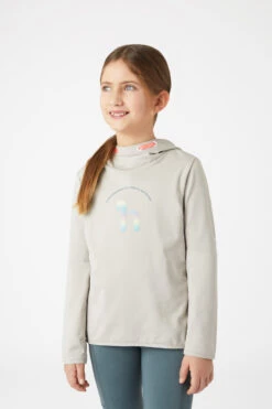 Horze Chloe Kinder Funktions Hoodie Mit Logo Print -Reiter's Paradies 33756 705 02