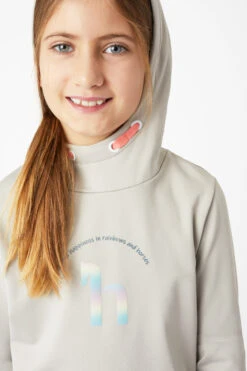 Horze Chloe Kinder Funktions Hoodie Mit Logo Print -Reiter's Paradies 33756 705 05