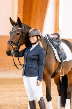 Horze Shirley Damen Turnierjackett Mit Mesh -Reiter's Paradies 33760 590 08