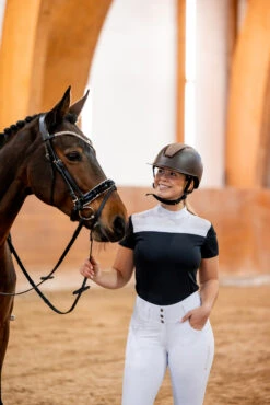 Horze Kendra Damen Turniershirt Mit Mesh -Reiter's Paradies 33761 590 07