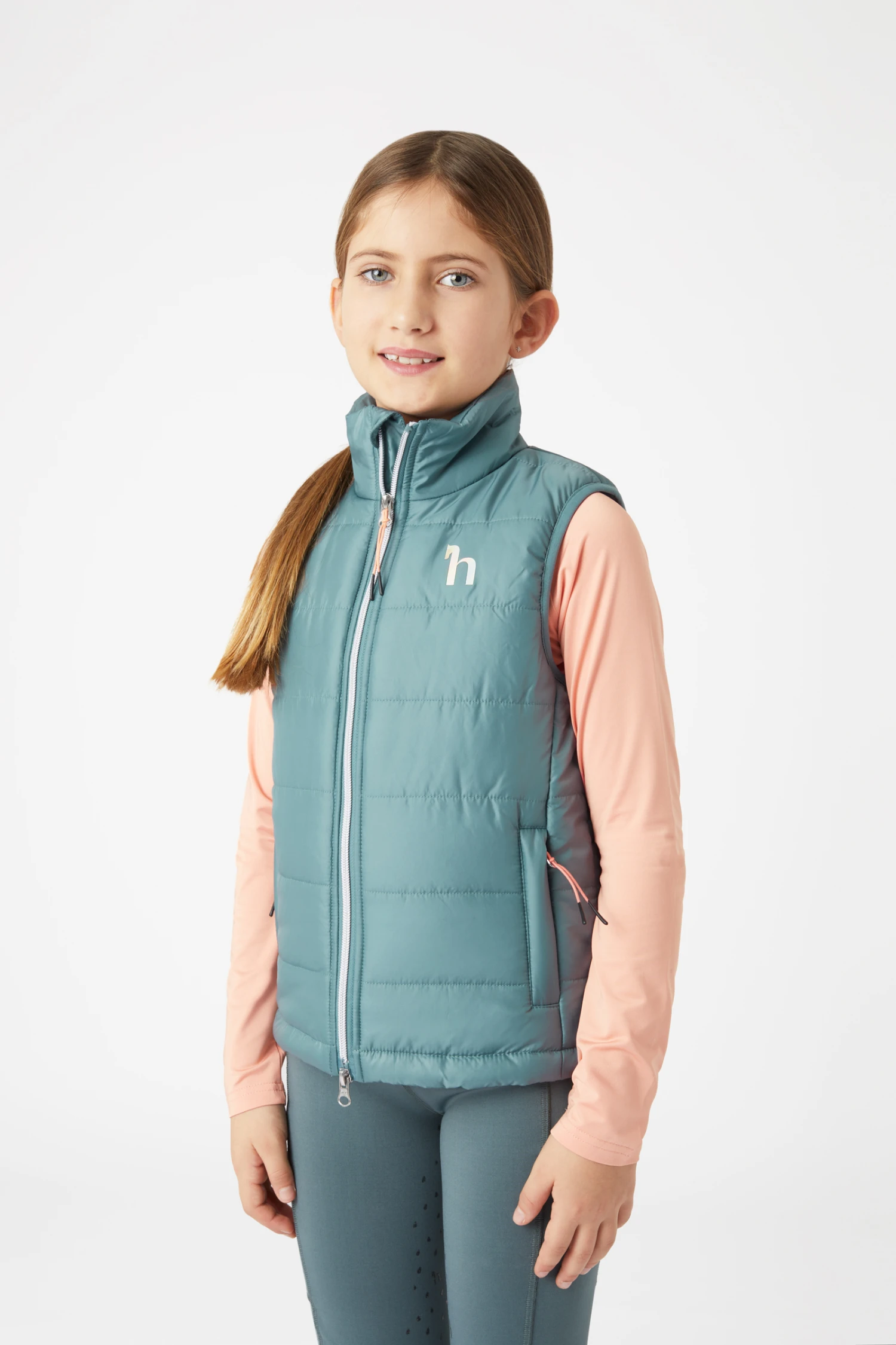 Horze Bella Leichte Wattierte Kinderweste 2 Horze Bella Leichte Wattierte Kinderweste - Image 2