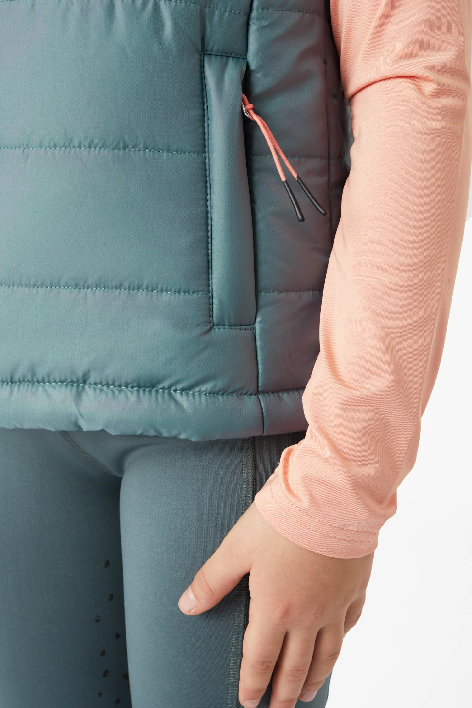 Horze Bella Leichte Wattierte Kinderweste 6 Horze Bella Leichte Wattierte Kinderweste - Image 6