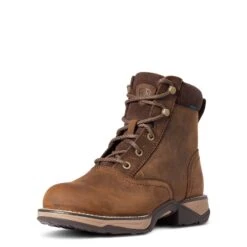 Ariat Anthem Round Toe Wasserdichte Schnürstiefel
