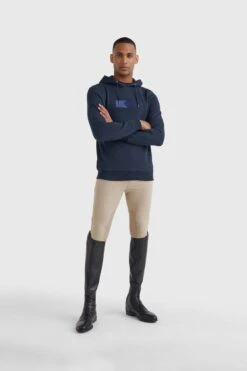 Tommy Hilfiger Equestrian Herren Logo-Kapuzenpulli Mit Stickerei -Reiter's Paradies 338045 DB 5