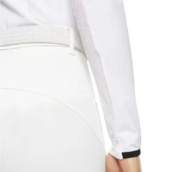 Cavalleria Toscana R-Evo Epaulet Reißverschluss Poloshirt -Reiter's Paradies 338119 WH KNIT 9