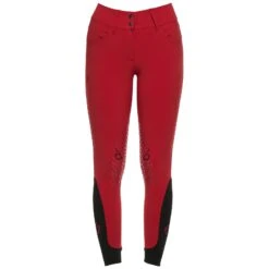 Cavalleria Toscana CT Team Red Stripe High Waist Reithose Mit Vollbesatz -Reiter's Paradies 338470 RE 2