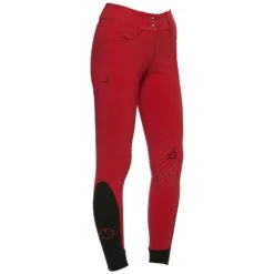 Cavalleria Toscana CT Team Red Stripe High Waist Reithose Mit Vollbesatz -Reiter's Paradies 338470 RE 3