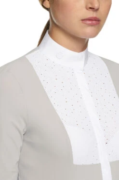 Cavalleria Toscana Damen Turnier Langarmshirt Mit Latz -Reiter's Paradies 338472 LG 4