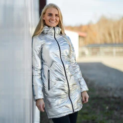 LIMITED EDITION - Horze Sophia Wasserdichte Damen Winter Reitjacke -Reiter's Paradies 34005LE SI 5