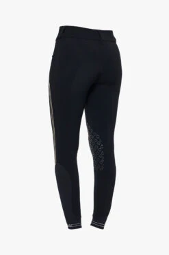 Cavalleria Toscana Embossed Silicone Stripe Damen Reithose Mit Vollbesatz