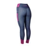 Dublin Power Tech Colour Block Damen Reitleggings Mit Vollbesatz Grip