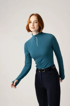 LeMieux Liberté Damen Base Layer Mit Reißverschluss -Reiter's Paradies 342149 MB 7