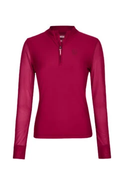 Eskadron Fanatics SS23 Damen Langarmshirt Mit Halbem Reißverschluss