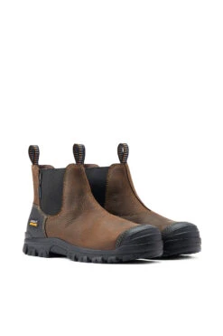 Ariat Treadfast Chelsea Wasserdichte Herrenstiefeletten Mit Stahlkappe -Reiter's Paradies 345196 BR 03