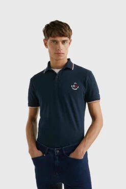 Tommy Hilfiger Equestrian Herren College Poloshirt -Reiter's Paradies 345398 DB 03