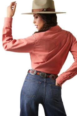 Ariat Real Jurlington Snap Damen Langarmshirt -Reiter's Paradies 345755 BRE 04