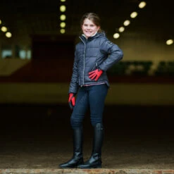 Horze Daniela Vollbesatzreithose Für Kinder Und Silikon Grip -Reiter's Paradies 36038 VDB LLPU 3