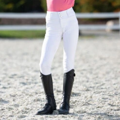 Horze Daniela Vollbesatzreithose Für Kinder Und Silikon Grip -Reiter's Paradies 36038 WH 2