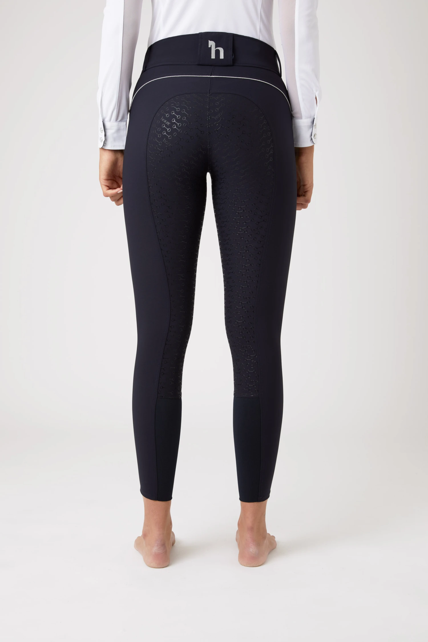 Horze Aubrey Damen Reithose Mit Silikonvollbesatz Und Hohem Bund 12 Horze Aubrey Damen Reithose Mit Silikonvollbesatz Und Hohem Bund – Bild 12