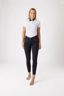 Horze Aubrey Damenreithose Mit Kniebesatz Und Hohem Bund -Reiter's Paradies 36083 VDB 3