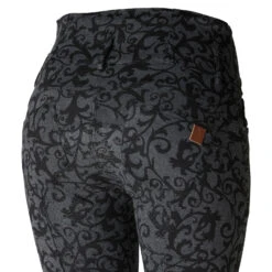 Horze Tara Damen Reithose Mit Silikonvollbesatz Und Hohem Bund -Reiter's Paradies 36091 BL G 5