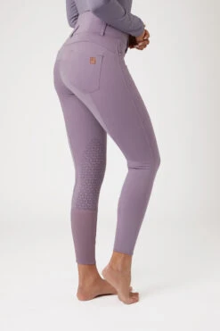 Horze Tara Damen Reithose Mit Kniebesatz Und Hohem Bund -Reiter's Paradies 36092 rgpu 02