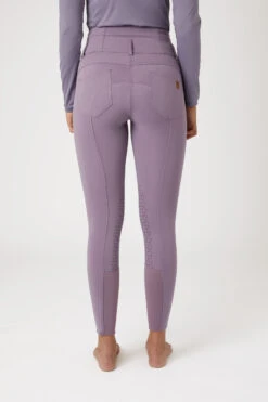 Horze Tara Damen Reithose Mit Kniebesatz Und Hohem Bund -Reiter's Paradies 36092 rgpu 04