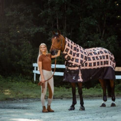 Horze Tara Damen Reithose Mit Vollbesatz Mit Hohem Bund -Reiter's Paradies 36093 TFBE RBBR 5