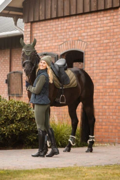 Horze Tara Damen Reithose Mit Vollbesatz Mit Hohem Bund -Reiter's Paradies 36093 bkgr 08