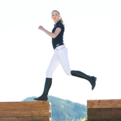 Horze Nordic Performance Damen Reithose Mit Vollbesatz Mit Silikon Grip -Reiter's Paradies 36234 WH 2