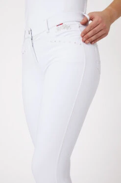B Vertigo Olivia Damen Reithose Mit Kniebesatz Mit Silikon-Grip -Reiter's Paradies 36295 bwh 05