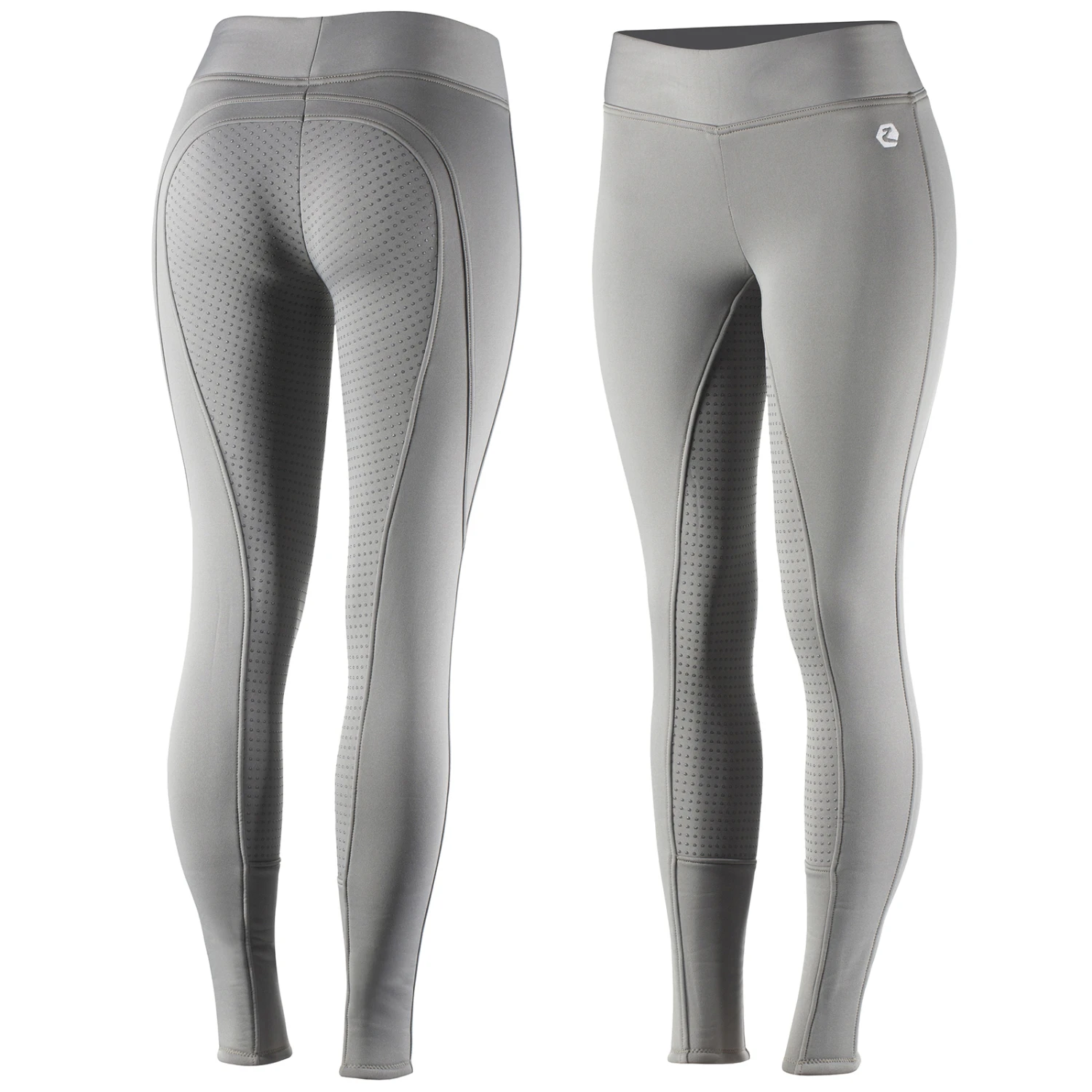 Horze Active Winterreitleggings Mit Vollbesatz Und Silikon-Grip Für Damen 11 Horze Active Winterreitleggings Mit Vollbesatz Und Silikon-Grip Für Damen - Image 11