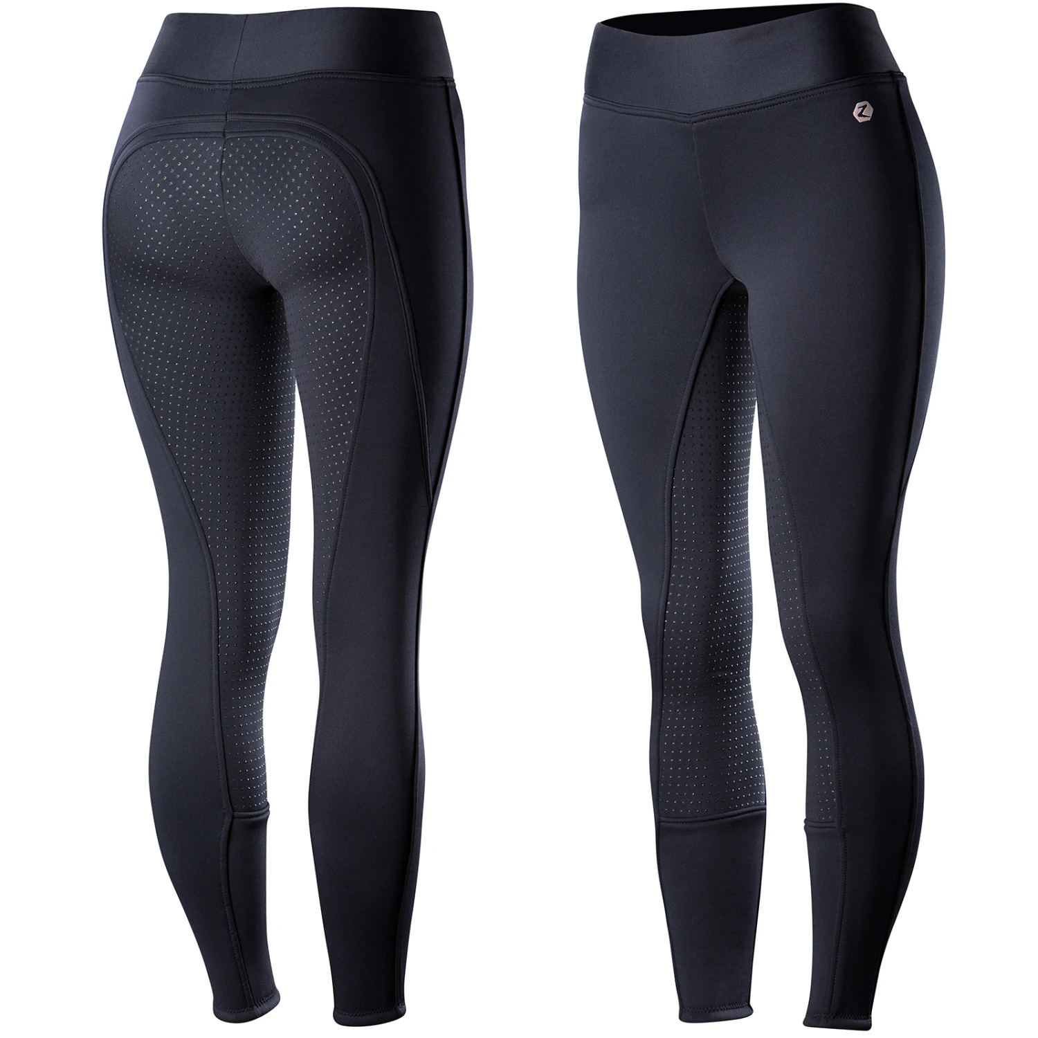 Horze Active Winterreitleggings Mit Vollbesatz Und Silikon-Grip Für Damen 18 Horze Active Winterreitleggings Mit Vollbesatz Und Silikon-Grip Für Damen - Image 18
