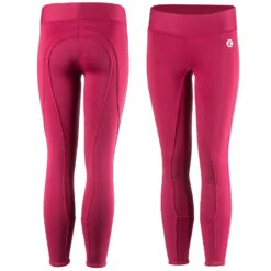 Horze Active Kinder Winter Reitleggings Mit Silikonvollbesatz -Reiter's Paradies 36611 CHPI 1