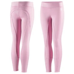 Horze Active Kinder Winter Reitleggings Mit Silikonvollbesatz -Reiter's Paradies 36611 LLPU 1