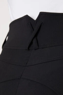 Horze Angelina Leichte Damen Stretch-Reithose Mit Lederkniebesatz -Reiter's Paradies 36618 BL 5