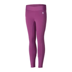 Horze Active Kinder Thermo Reitleggings Mit Kniebesatz