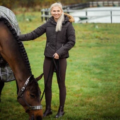 Horze Sienna Damen Reithose Mit Vollbesatz Und Silikon Grip -Reiter's Paradies 36660 BRBR 4