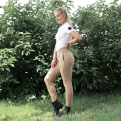 Horze Sara Reitleggings Mit Vollbesatz Aus Bio-Baumwolle Für Damen -Reiter's Paradies 36670 CNBE 7