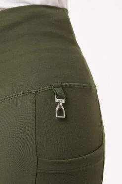 Horze Gillian Kinder Kompressionsreitleggings Mit Vollbesatz -Reiter's Paradies 36675 BKGR 5